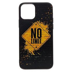 Задняя накладка SC302 для iPhone 12 (002) (black)