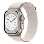 Нейлоновый ремешок HOCO WA13 Original для APPLE Watch 42/44/45/49mm, серый, светлый, альпийская петля