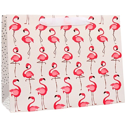 Пакет «Фламинго», ML 27 х 23 х 11.5 см