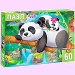 Пазлы детские «Панды», 60 элементов 7018710