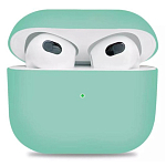 Силиконовый чехол TEXN для Airpods 3 мятный