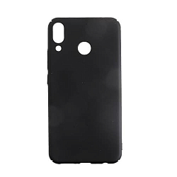 Силиконовый чехол NEYPO для HUAWEI Honor Play, Soft Matte, матовый, чёрный