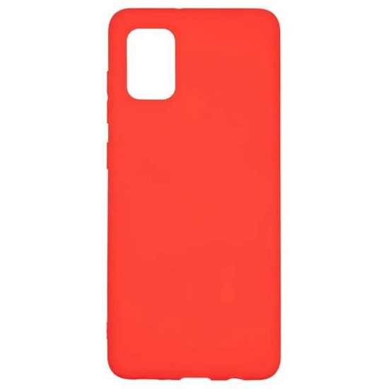 Задняя накладка SILICONE COVER для Samsung Galaxy A32 красный