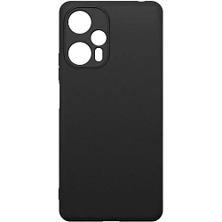 Силиконовый чехол DF для Xiaomi Poco F5/Xiaomi Redmi Note 12 Turbo DF poCase-14 (black)