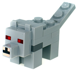 Фигурка Minecraft Волк 5см