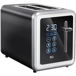 Тостер BQ T4002 Стальной-Черный