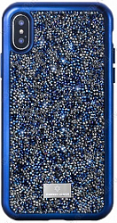 Силиконовый чехол REMAX для iPhone XR матовый, синий (Star Ocean)