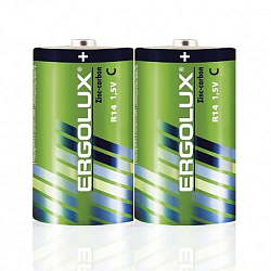 Элемент питания ERGOLUX R14 SR2  (2/12/288)