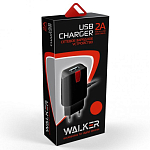 Сетевое ЗУ 1USB 2A WALKER  WH-21 microUSB черное