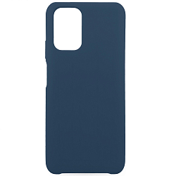 Силиконовый чехол SILICON CASE для Xiaomi Redmi Note 10 синий