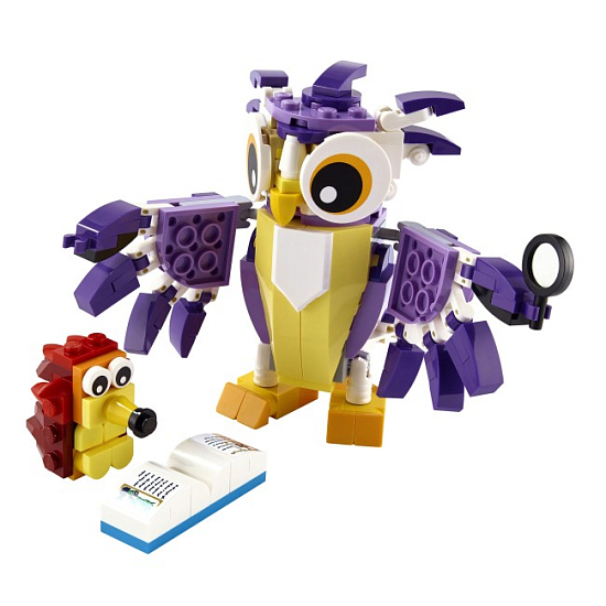 Конструктор LEGO Creator 31125 Удивительные лесные обитатели
