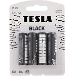 Элемент питания TESLA BLACK+ LR06 BL-4 (4/48/480/25920)