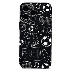 Задняя накладка Luxo Creative для iPhone 15 Pro Max (140) (black) (237907)