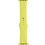 Силиконовый ремешок HOCO WA01 Flexible для APPLE Watch light lemon