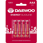 Элемент питания DAEWOO LR03 Energy (4/96/384)