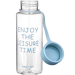 Бутылка для воды, 800 мл, 22 х 10.5 см, с ситом, синяя   10703157