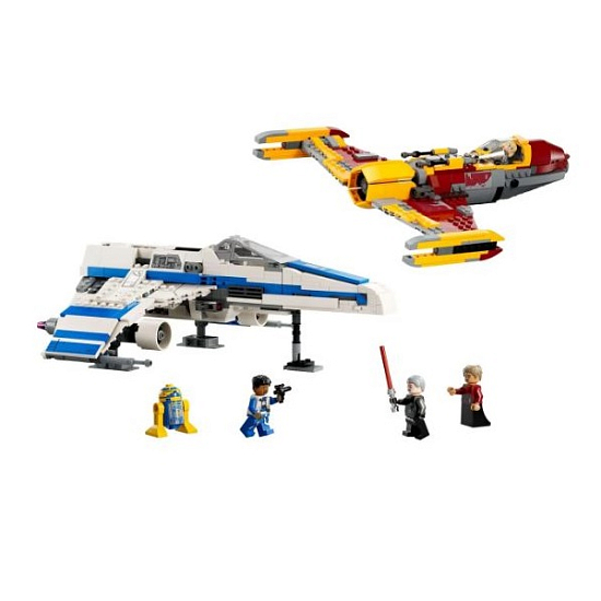 Конструктор LEGO Star Wars 75364 Истребитель «E-wing» против истребителя Шин Хати