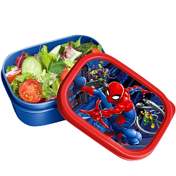 Ланч-бокс детский, прямоугольный 500 мл, Человек-паук 9656701