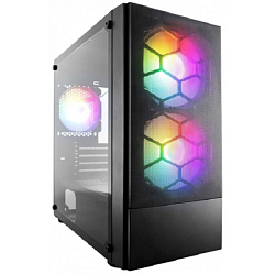 Корпус 1STPLAYER FIREBASE X4-M Black X4-M-BK-2F1P-1F1