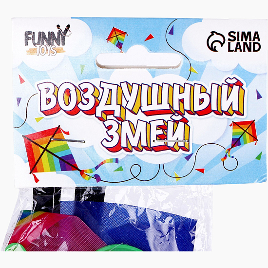 Воздушный змей с леской, виды МИКС 2807445