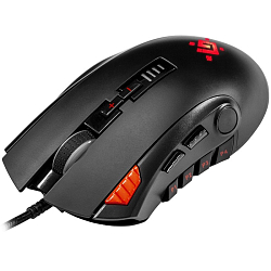 Мышь DEFENDER GM-917, Oversider, чёрный, рисунок