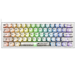 Клавиатура REDRAGON Fizz RU,RGB,прозрачный белый (71736)