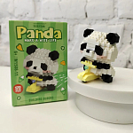 Фигурка-конструктор "Панда на байке" W1508-11