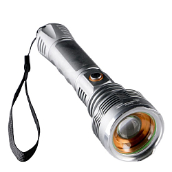 Фонарь ручной, 3 Вт,1200 мАч, заряд от прикуривателя 16.5 х 8.5 х 8.5   4703546