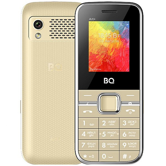 Телефон BQ 1868 Art+ Gold