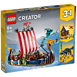 Конструктор LEGO Creator 31132 Корабль викингов и Змей Мидгарда