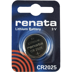Элемент питания RENATA CR2025 (Li/MnO2, 148mAh, 3V)