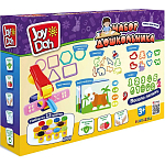 Масса для лепки Joy Doh, набор PRESCHOOL - НАБОР ДОШКОЛЬНИКА, чудо-машинка PRESCL-600 pot
