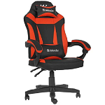 Кресло игровое Defender Master черный/красный
