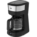 Капельная кофеварка BQ CM1000 Черный-стальной