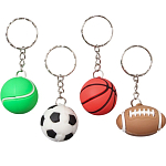 Брелок для ключей на кольце «Спорт», резина, 3.5×2.5×1.5 см, МИКС 9927730
