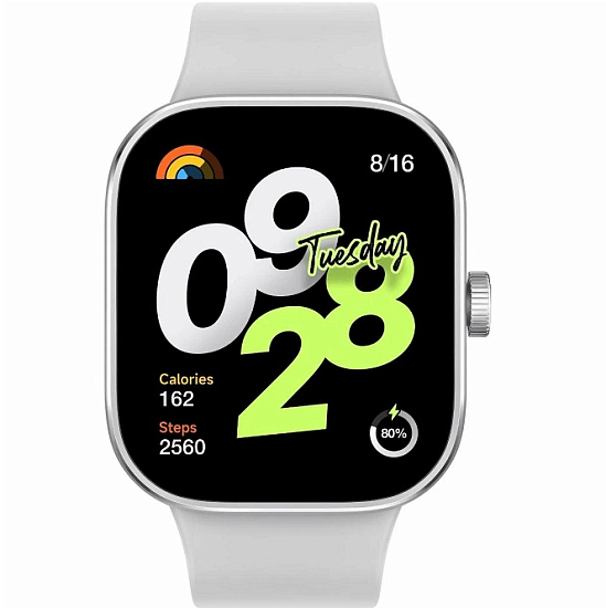 Смарт-часы XIAOMI Redmi Watch 4 серебристый