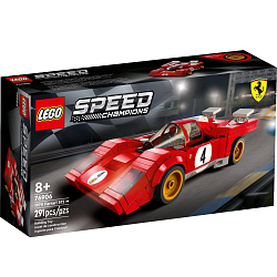 Конструктор LEGO Speed Champions 76906 1970 Ferrari 512 M