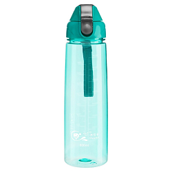 Бутылка для воды "Айви", 800 мл, бирюзовая  9930559