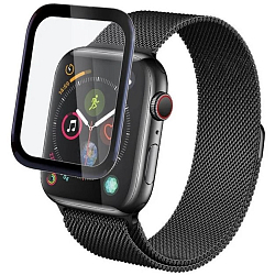 Противоударное стекло MIETUBL для Apple Watc 42mm, матовое, чёрное