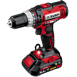 Дрель-шуруповерт ЗУБР ДШЛ-145-22 14.4v, в кейсе