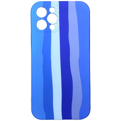 Задняя накладка NONAME для iPhone 12 Pro разводы, разноцветный