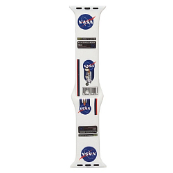 Силиконовый ремешок ApW01 для Apple Watch 42/44/45/49mm (007) (white)