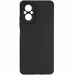 Задняя накладка ZIBELINO Soft Matte для Realme C67 4G (черный) с микрофиброй