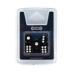 Набор кубиков Stuff-Pro (D6 12 мм 5 шт чёрные)