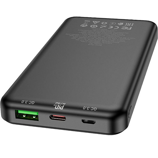 Внешний АКБ HOCO J87, Tacker (10000mAh) черный