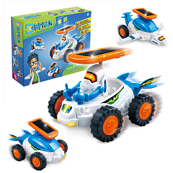 Электронный конструктор «Квадромобиль», 3 в 1, 2 источника энергии 3550077