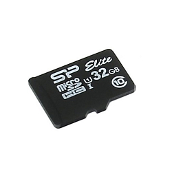 Micro SD 32Gb Silicon Power Class 10  Elite UHS-I (R/W 85/15 Mb/s) без адаптера