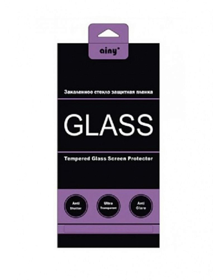 Противоударное стекло AINY для iPhone 5/5S/SE (0,33mm) (матовое)
