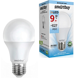 Лампа светодиодная SMARTBUY A60 9W/4000K/E27