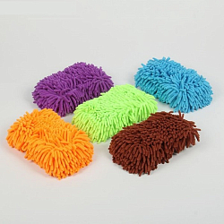 Губка NONAME 24×11 см, микрофибра, микс 838197